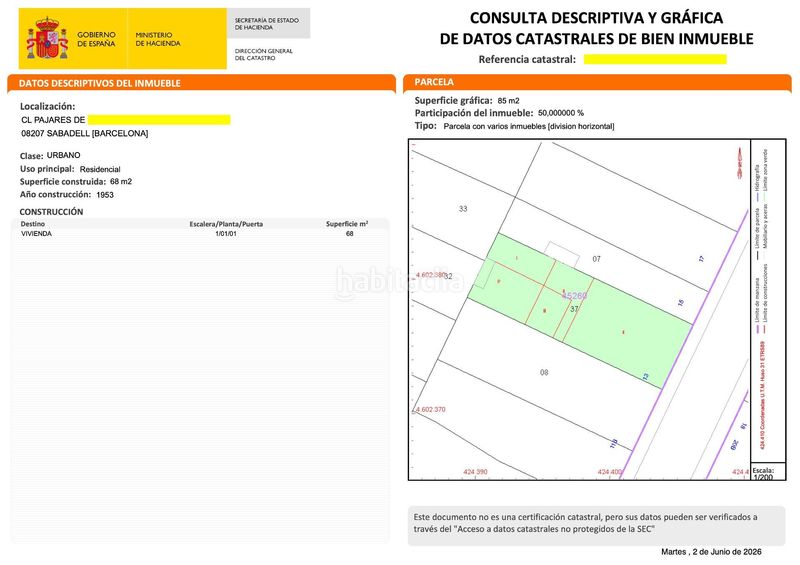 Foto 7cce7931-2a81-4e58-8f9d-fe888206d700. Pis a Ca n'Oriac Sabadell