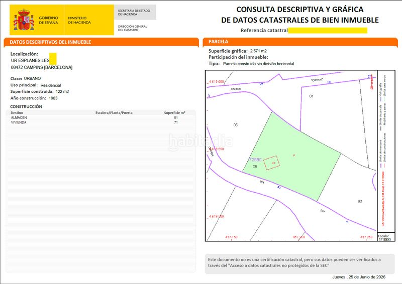 Foto 63b079c3-6a05-41a9-8a58-17a37f302ad2. Casa a Campins