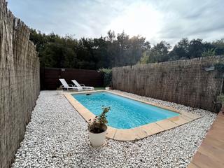 Chalet  Carrer joaquim maria masramon i de ventós. Casa adosada con mucha luz y con piscina privada en palau