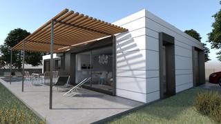Casa a Carrer can campa 34. Proyecto autopromoción vivienda modular h-kub