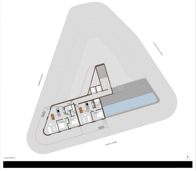 Foto acb095e8-4d94-4346-87a4-0a766935c184. Ground floor with pool in Pueblo Calp