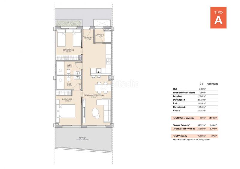 Foto 3d424965-62bd-43b2-9592-b5065ee4d241. Apartamento en La Nucia Pueblo Nucia (la)