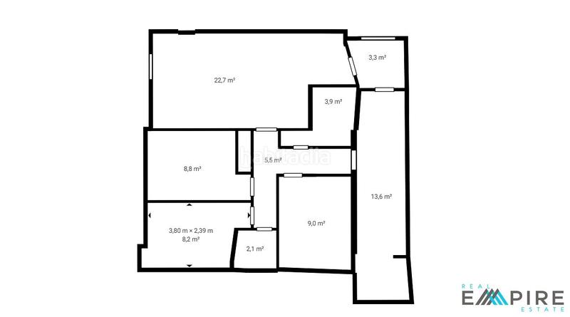 Foto ac795322-93b5-4e5a-aa9b-84f70759a29f. Piso  en calle besolla, carabanchel, en Abrantes Madrid