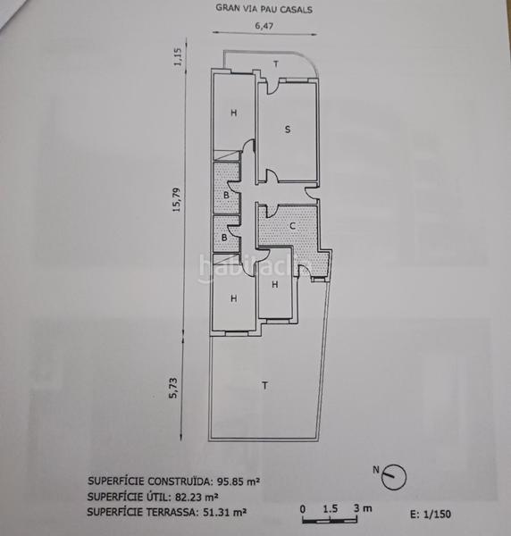 Foto a97745b1-d934-43f4-9816-5e75a3d649f0. Appartement avec chauffage parking dans Centre Roses