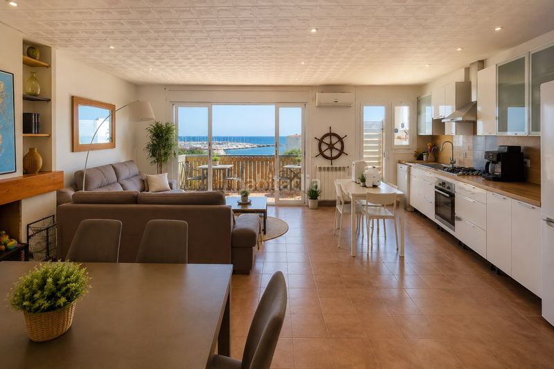 Foto d0fb0267-645b-4986-8bcf-e9ca0017cd14. Apartament amb xemeneia calefacció aparcament a Centre Roses
