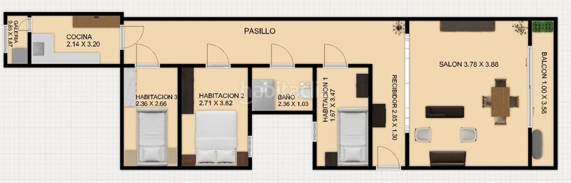 Foto 6557fe7a-9f04-4edc-9a95-499a5763e7b9. Apartament a Catarroja