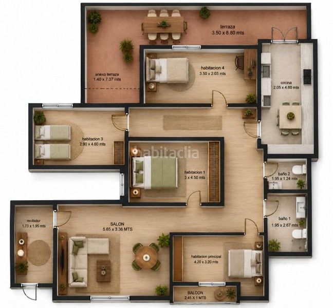 Foto 59541d26-8430-4ccc-b1fd-a1c9971d1b81. Apartament a Albors Valencia