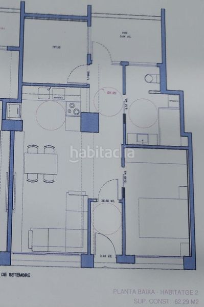 Foto f5b363e0-6337-4c8e-9ed1-d997327bde3d. Planta baixa amb calefacció a Creu Alta Sabadell