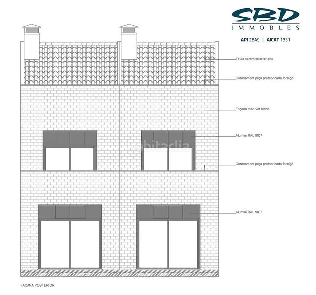 Foto ba18ae15-9565-4b57-836a-718fb619a635. Casa amb calefacció aparcament piscina a Creu Alta Sabadell