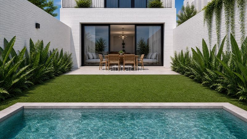 Foto e1a8212d-3287-4fdd-8891-90fb11392081. Casa amb calefacció aparcament piscina a Creu Alta Sabadell
