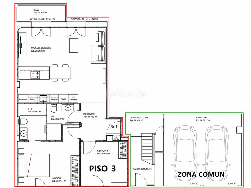 Foto 77211795-1aa4-4930-8bd4-7c05ab514338. Planta baixa amb calefacció aparcament a Hostal Granollers