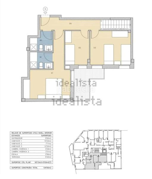 Foto 11cb4a60-47f9-440e-bc35-521e1c915c85. Penthouse with heating parking in Segle XX Terrassa