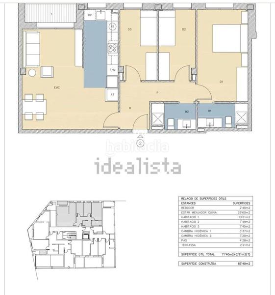 Foto 60815b56-3282-4341-8256-b39af78b7c75. Pis amb calefacció aparcament a Segle XX Terrassa