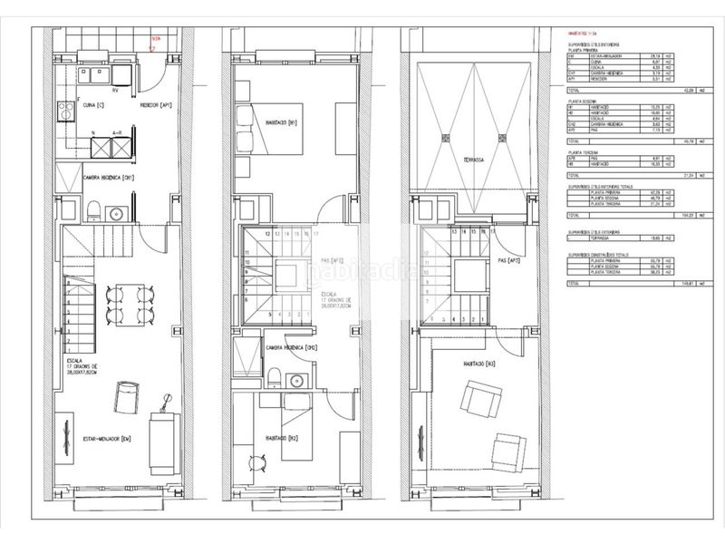 Foto 2580eb1c-1500-404b-a68d-7a4090abdee2. Location triplex avec chauffage dans Centre Sabadell