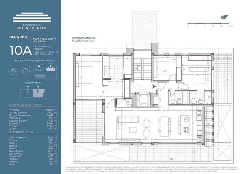 Foto 61c463c4-2fc0-4895-9384-b5d3960b2047. Dachwohnung mit heizung parking pool in El Tossal-Bello Horizonte Nucia (la)
