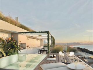 Apartamento en Costa de la Calma. Lujosa ático en santa ponsa