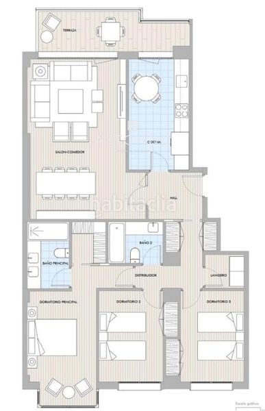 Foto 9e427513-4acc-498e-95bb-9bba8e86d311. Pis amb calefacció aparcament piscina a Palomas Madrid