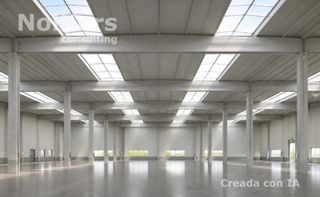Location Bâtiment à usage industriel à Vinyets-Molí Vell. Nave en alquiler con muelles de carga y descarga