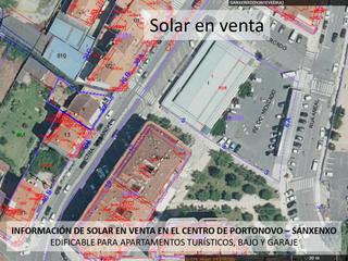 Terrain résidentiel à Po-308 38. Solar con casa en el centro neurálgico de portonovo
