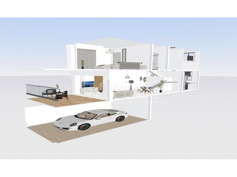 Foto c8a0cebc-90d9-4851-aa50-db9858addebc. Casa adosada chalet adosado con vistas al mar y montaña , málaga, costa del sol. en Nerja