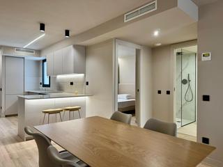 Miete Dachwohnung in Riu Sud. Atico con terraza en alquiler temporal en santa coloma de graman