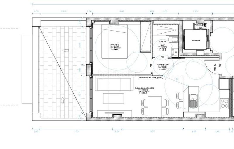 Foto ffc2b740-ff63-4258-89a3-ba4cf2a1c10a. Miete dachwohnung mit heizung in Riu Sud Santa Coloma de Gramenet