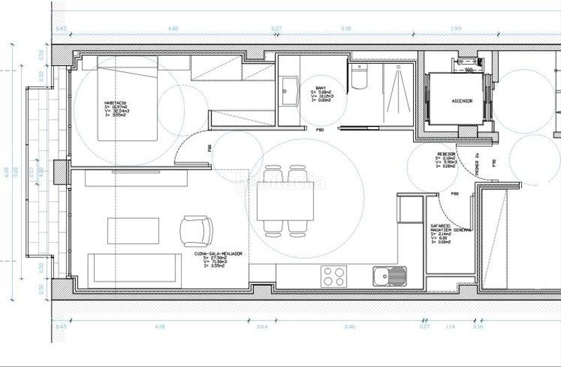 Foto 9a075dfc-9104-49a3-826d-5c46e175690b. Miete etagenwohnung mit heizung in Riu Sud Santa Coloma de Gramenet