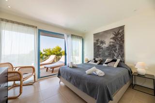 Maison jumelée à Cala Vedella-Cala Tarida. Adosado con vistas al mar en es puig de mar  ibiza
