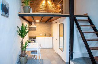 Loft à Raval. 3 estudios en rentabilidad en venta en barcelona