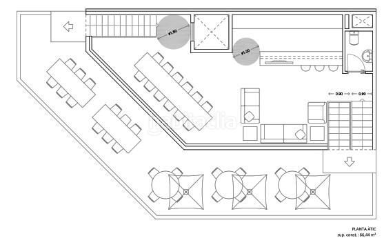 Foto b600a238-fcce-4b99-a5a9-652206760b59. Affitto edificio in Centre Santa Coloma de Gramenet
