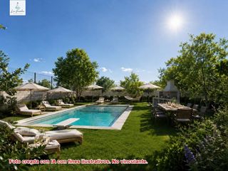 Casa adossada a Archidona. Chalet rustico mediterraneo con gran jardin en archidona