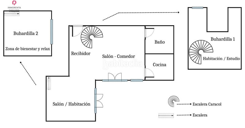 Foto 0f8e8a45-c3ff-421e-95d3-0e52f3b61d1b. Affitto duplex con riscaldamento in Embajadores-Lavapiés Madrid
