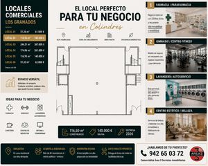 Business premise in Colindres - calle menendez pelayo - los granados vii 22c. Locales comerciales de obra nueva en colindres  los granados vii