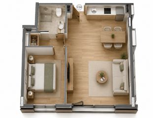 Etagenwohnung  Colindres - calle menendez pelayo - urb los granados 22c. Piso de obra nueva de 1 dormitorio en colindres