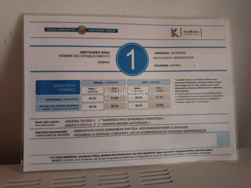 Foto 9e59e923-3675-4676-8207-bb9e47bf532d. Local commercial dans Centro Barakaldo