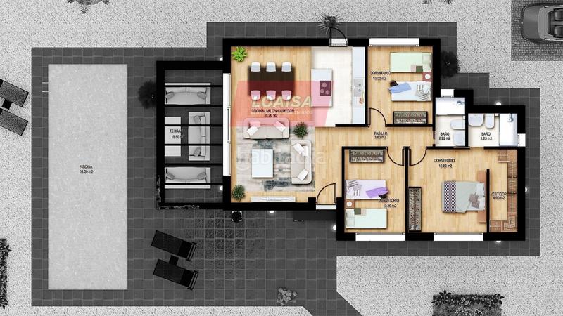 Foto c9bb9d4e-a272-4e4a-a007-96c4f7632784. Chalet avec chauffage parking piscine dans Vera ciudad Vera