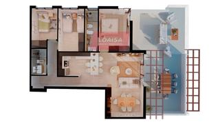 Piso  Vera colinas. Fantástica vivienda en tercera planta , con vistas inmejorables