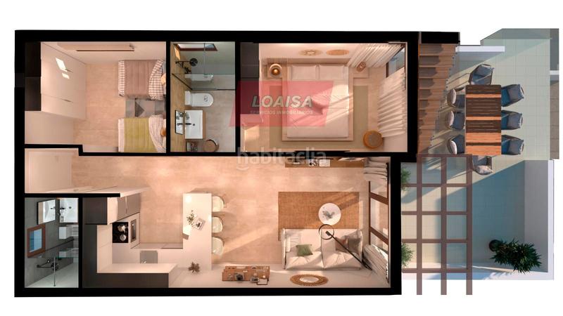 Foto c65b928c-c141-4f53-aa5c-40dc15b07f86. Appartement avec chauffage parking piscine dans Las Salinas Vera