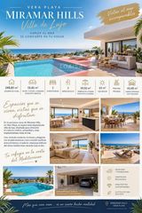 Maison jumelée  Vera colinas. Villa de lujo en vera playa , miramar hills