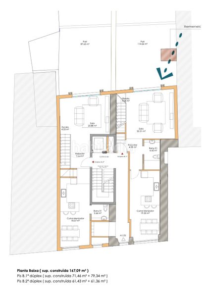 Foto 45aa9ccc-7c38-4d02-99c2-42ac0fa98eaa. Duplex with heating in Centre Vic