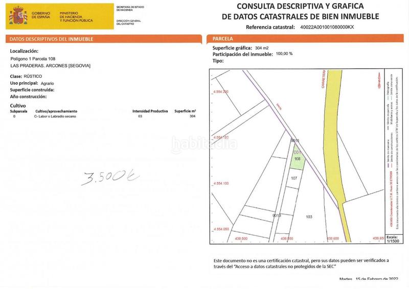 Foto 6535c45c-5b7f-42ad-a205-e13018015c36. Finca rústica seis fincas rusticas, , desde 3500 en Arcones