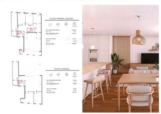 Piso  Raval de sant pere. Exclusivos pisos en reus, con 120 m2, 3 habitaciones y 2 baños.