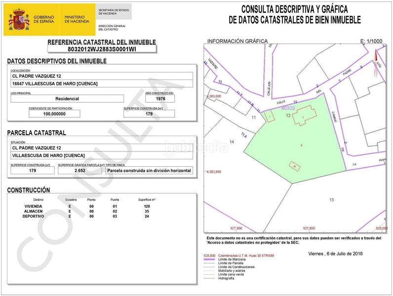Foto 9c4bbc0a-f5dd-411c-98ac-d3901ccd3302. Xalet amb aparcament piscina a Villaescusa de Haro