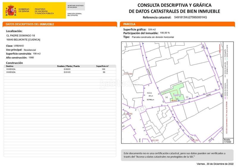 Foto 498631c0-60bc-41f9-b5dc-2182da56360b. Chalet dans padre domingo 18 dans Belmonte