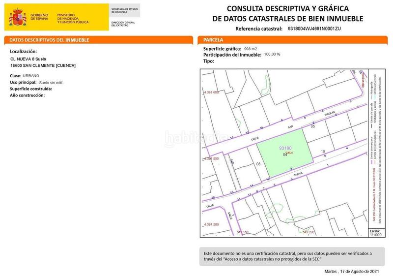 Foto 61a213cb-c00a-4ab6-9581-ef3e7d10b68e. Terreny residencial a San Clemente