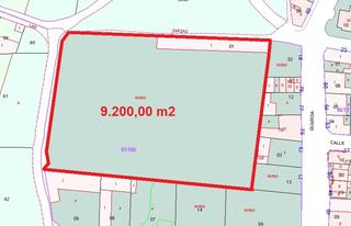 Finca rústica a Eras medianil 1. Solar urbanizable con naves en venta en san clemente