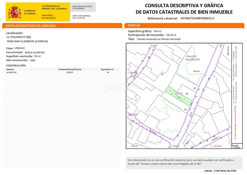Foto b68099d8-ab45-4839-8244-d570d3d7b18e. Finca rústica a piquirroti 8 a San Clemente