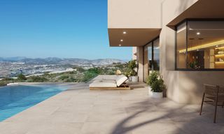 Xalet a Cumbre del Sol. Exclusiva villa de lujo con vistas al mar