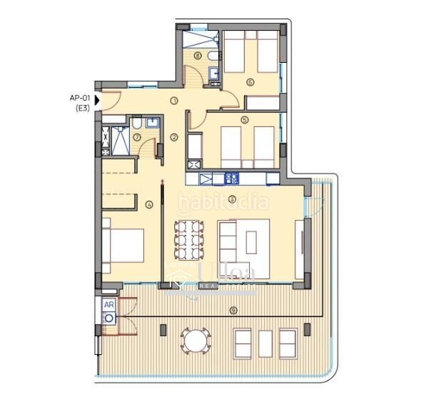 Foto a6c82064-f6e5-4ea7-a6bd-c901583ec5ff. Apartament amb calefacció aparcament piscina a Bonalba-Cotoveta Mutxamel