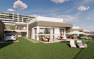 Chalet in Bonalba-Cotoveta. Villa moderna con gran salón, espacio exterior y sótano multifun